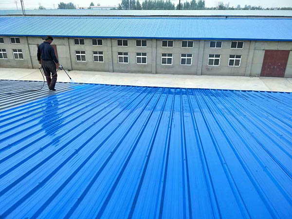 磐石 彩钢瓦喷漆翻新工业厂房、仓库